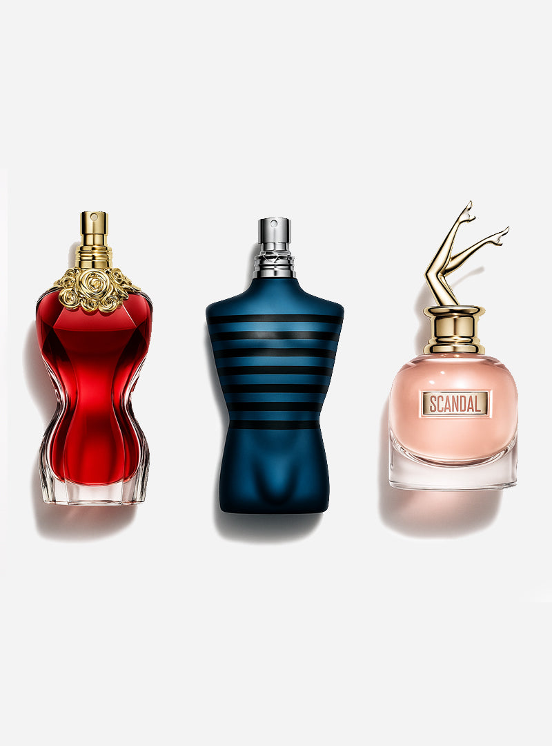 Combo 3 perfum LA BELLE, ULTRA MALE, Gaultier SCANDAL 100ml